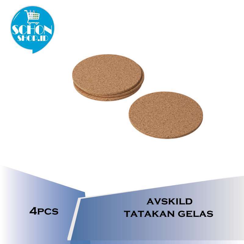Jual Ikea Avskild Tatakan Gelas Motif Kayu 4pcs Murah September 2020 Blibli Com