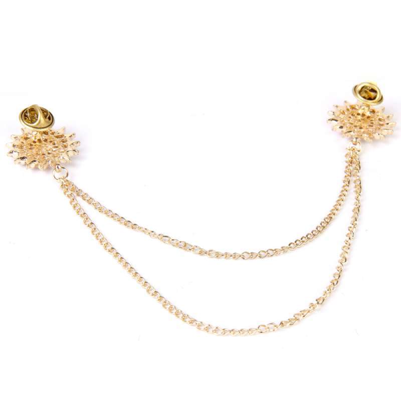 collar tips and chain