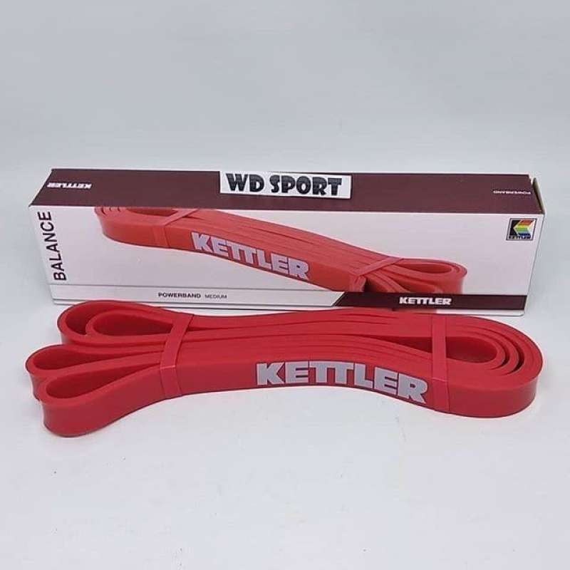 Promo Powerband Resistance Band Kettler Merah Medium C Diskon
