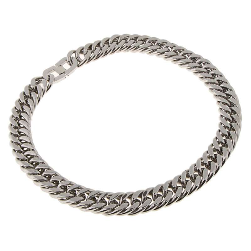Rough Cuban Curb Link Chain Necklace 