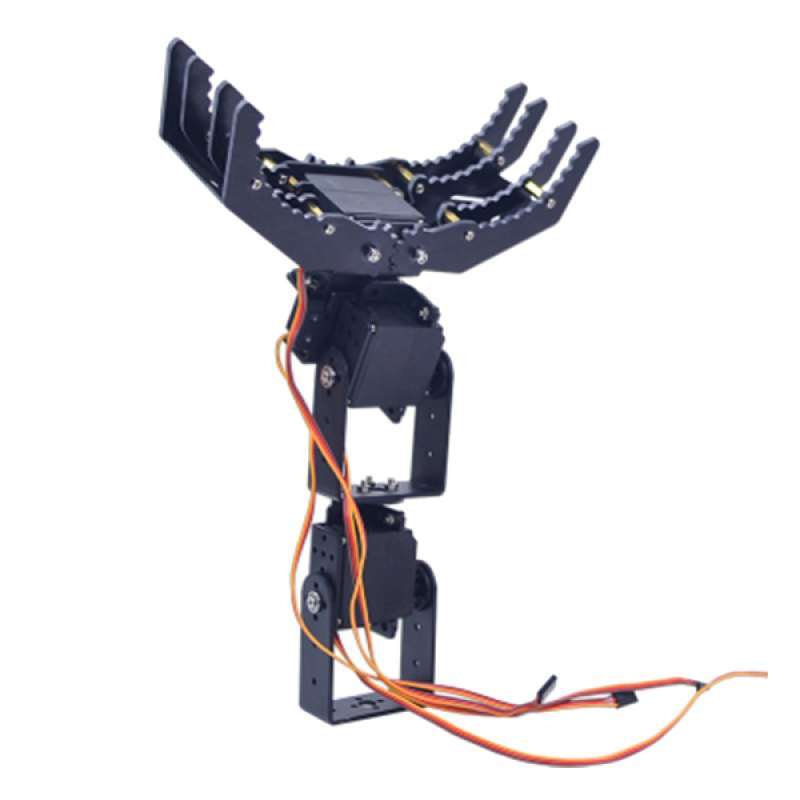 4-DOF Manipulator Robot Gripper Claw DIY w/ U-Bracket Flexible 995 Servo 