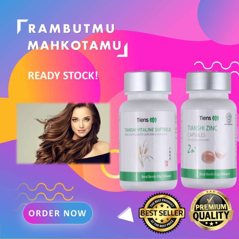 Jual Vitamin Rambut Rontok Penumbuh Rambut Wanita Anak Dewasa Bpom Herbal Online Desember 2020 Blibli