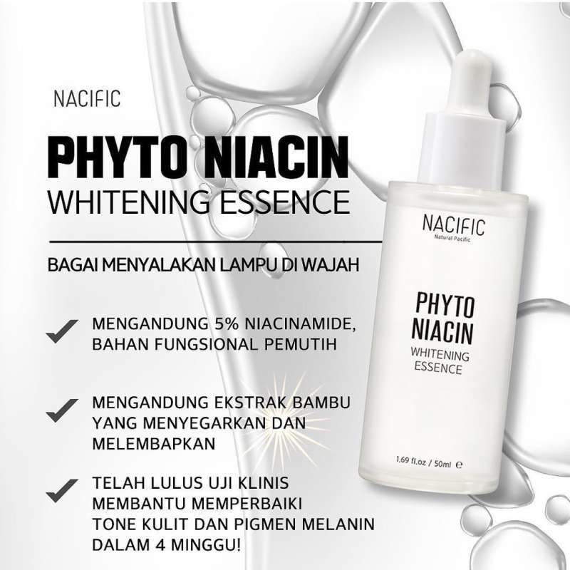 Jual Nacific Natural Pacific Phyto Niacin Whitening Essence 50ml Original Online Oktober 2020 Blibli Com