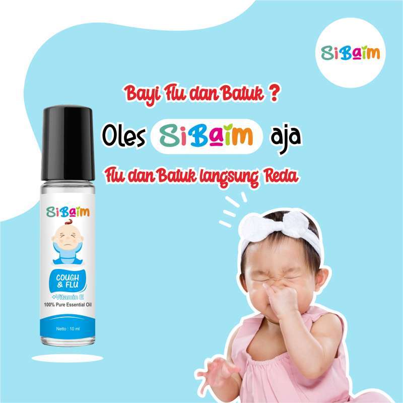 Jual Meredakan Flu Dan Batuk Pada Bayi Sibaim Cough N Flu Sibaim Essential Oil By Toko Assyaari Online April 2021 Blibli