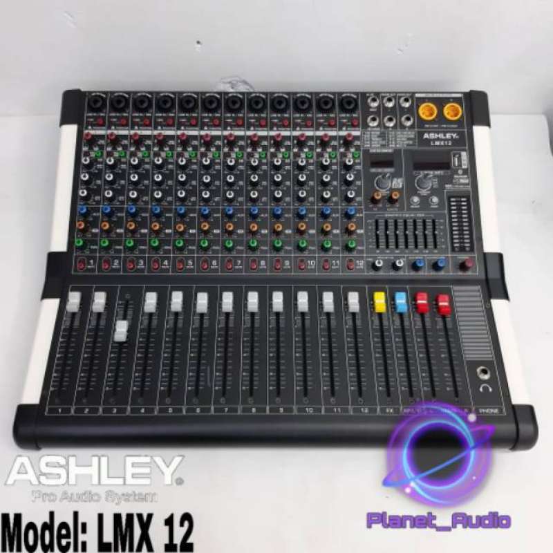 Jual Mixer Audio Ashley Lmx 12 99dsp Original Ashley 12 Channel Hitam Di Seller Gamez Shark Kota Jakarta Barat Dki Jakarta Blibli