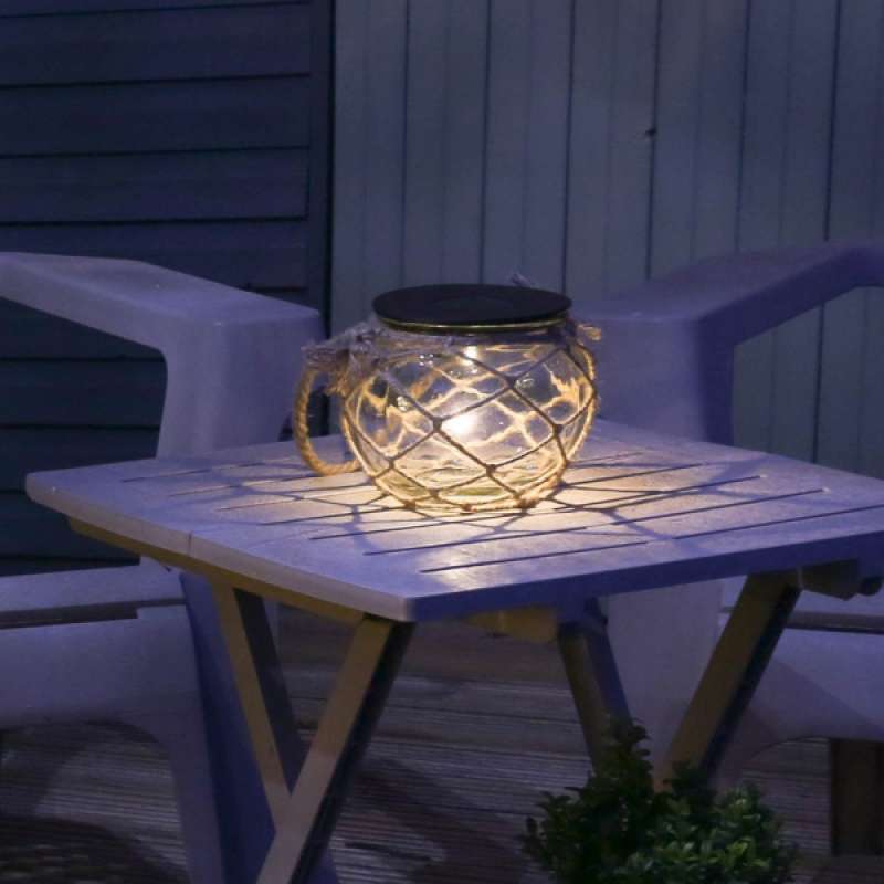 Jual 5pcs Solar Led Glass Jar Rope Light Garden Table Decoration Lantern Online Oktober 2020 Blibli Com