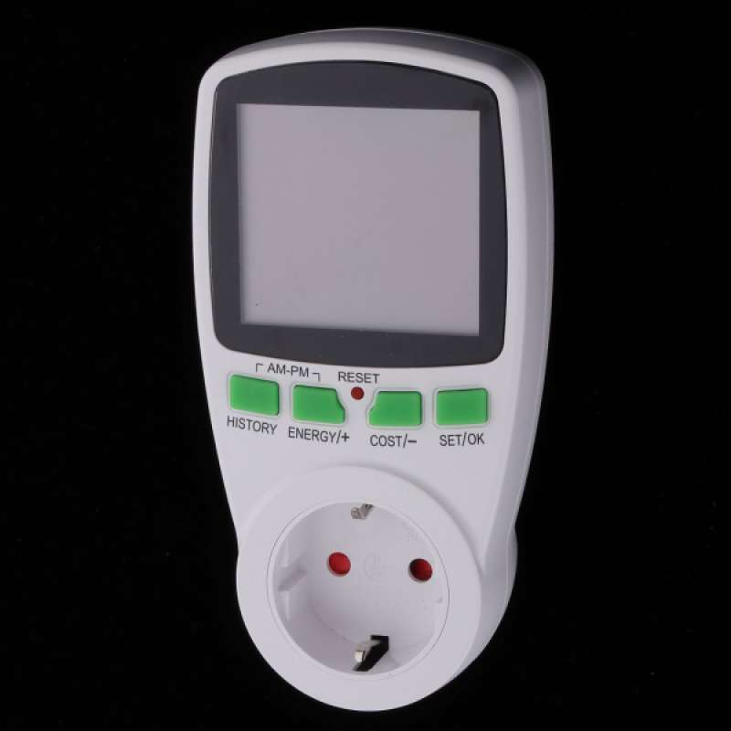 Jual Power Meter Plug Power Consumption Monitor Electric Usage Monitor Analyzer Online Desember 2020 Blibli