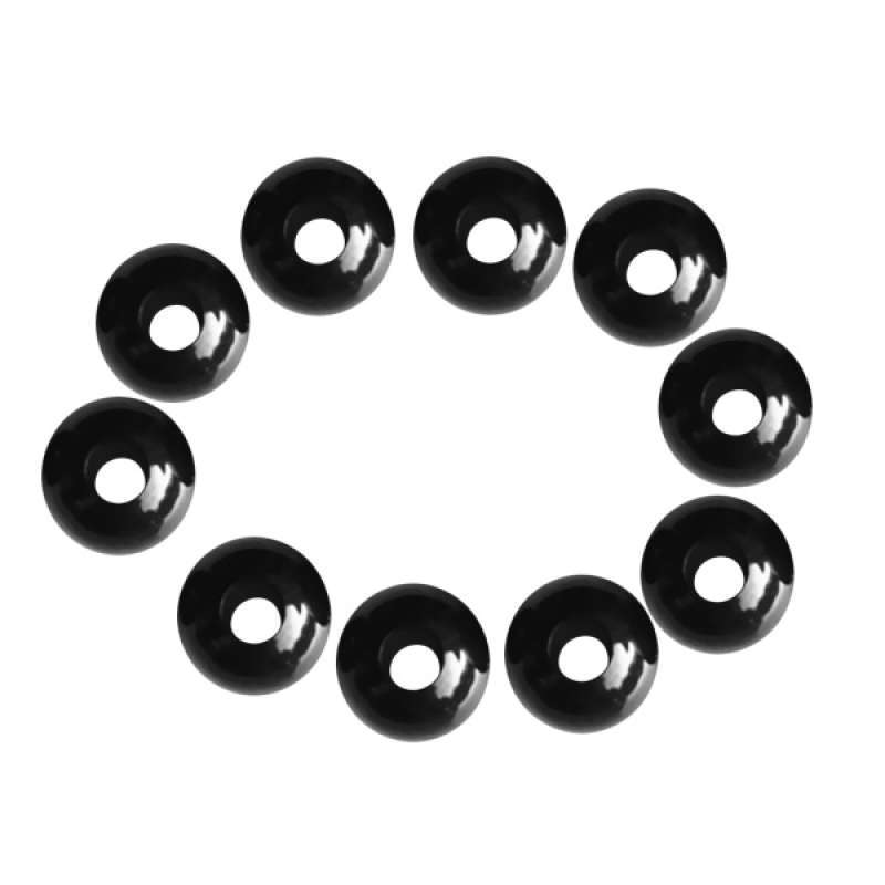 10x Plastic Cord Locks End Spring Toggle Stopper Rope Buckle Tightening Buckle