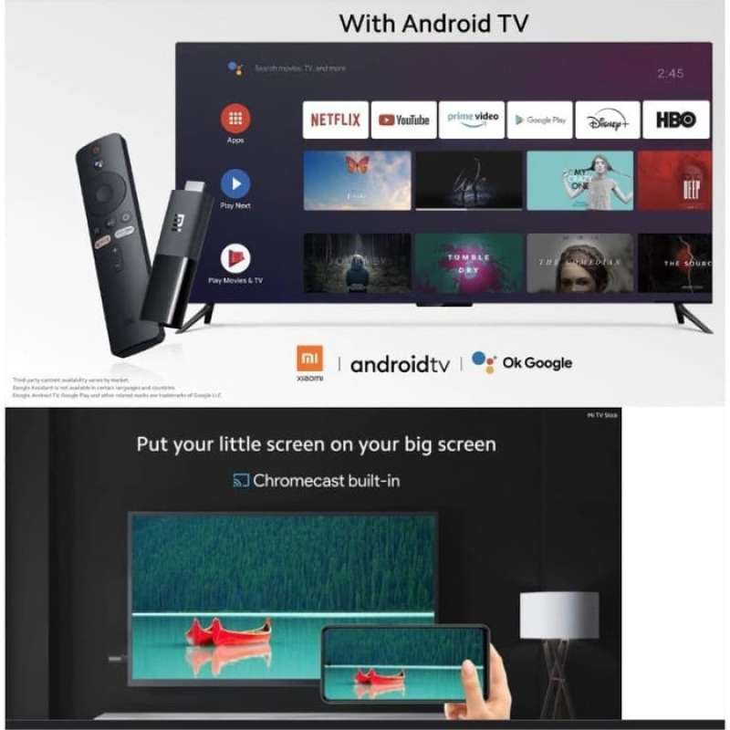 Xiaomi Mi Tv Stick Usb Android Smart Tv Dongle With Chromecast Global Terbaru Agustus 2021 Harga Murah Kualitas Terjamin Blibli