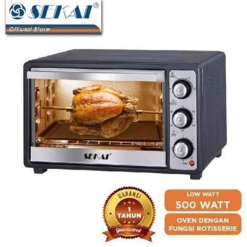 Jual Sekai Oven Listrik 26 Liter Ov260 Ov 260 Ov 260 500watt Blk Online September 2020 Blibli Com