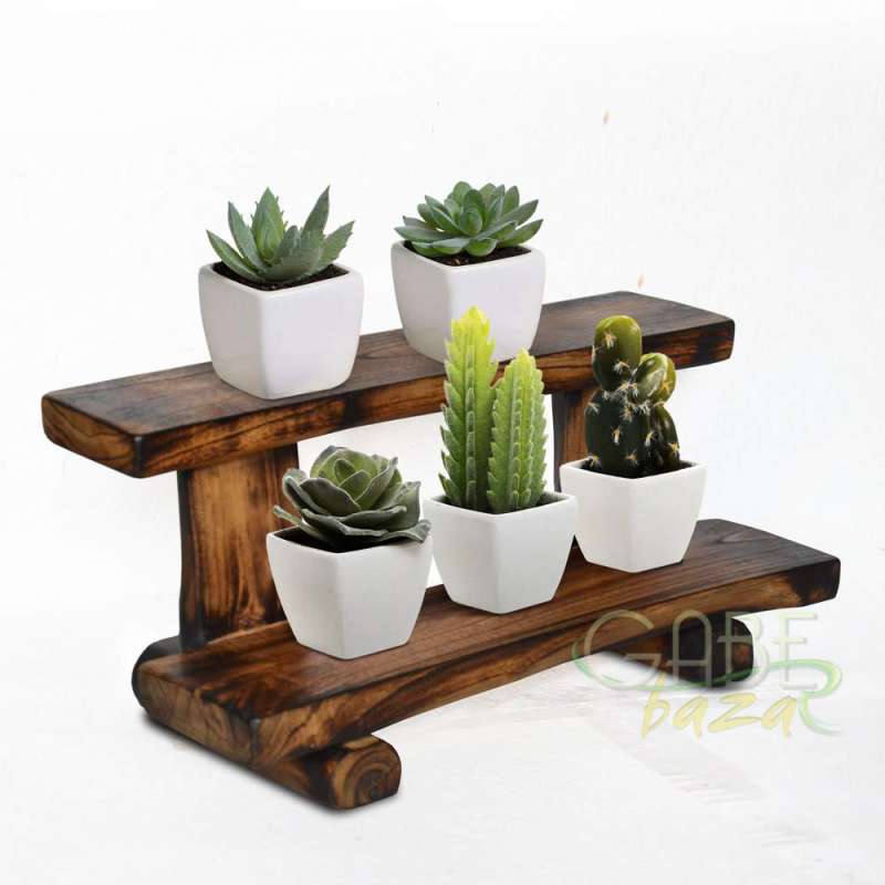 Jual Rak Pot Bunga Kayu Ukuran Medium Online April 2021 Blibli