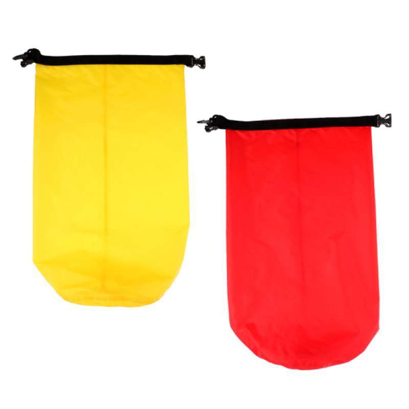 Jual 2pcs 5l Waterproof Dry Bag Sack Pouch For Kayak Swimming Rafting Yellow Red Online Desember 2020 Blibli