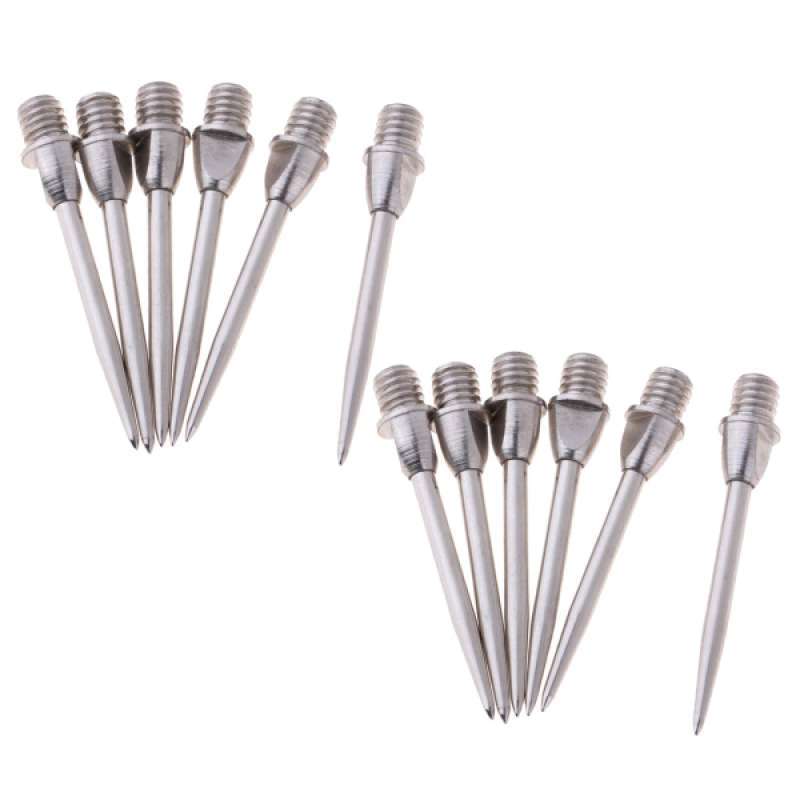 12Pcs Hammer Head Dart Tips Standard Moveable Dart Points Replacement 1.2inch