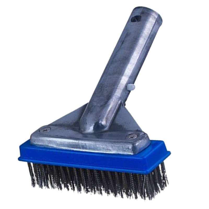 Jual 5 Swimming Pool Cleaning Wall Floor Brush Deluxe Supplies Stainless Steel Wire Online September 2020 Blibli Com