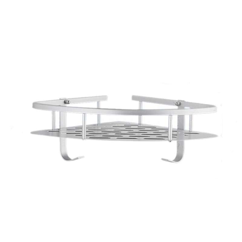 Jual Oem Triangular Bathroom Organizer Shelves Storage Rack Shower Shelf Wall Basket Tray Online September 2020 Blibli Com