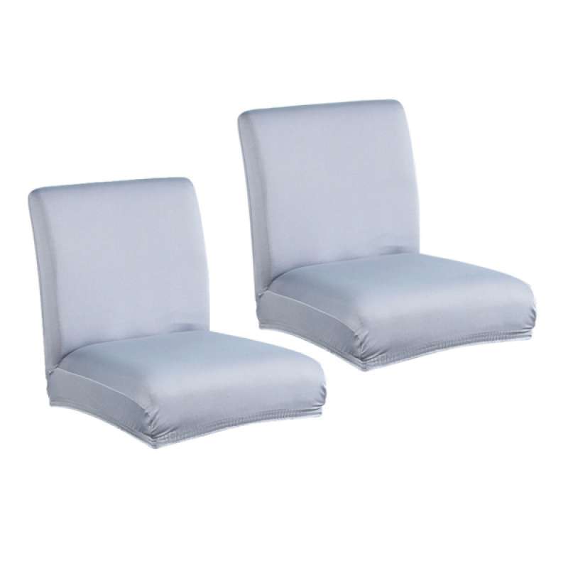 Jual 2pack Solid Stretch Short Removable Dining Room Bar Stool Chair Cover Slipcovers Cover Only Online September 2020 Blibli Com