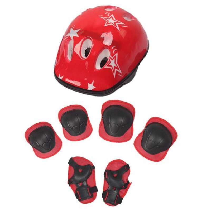 Jual 6 7pcs Elbow Wrist Knee Pads Sport Safety Protective Gear Guard For Kids Skating Online Oktober 2020 Blibli Com