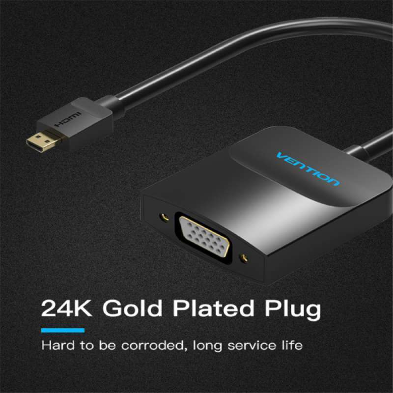 Jual Micro Hdmi To Vga Converter Adapter Converter Cables 1080p For Pc Tv Hot Online Desember 2020 Blibli