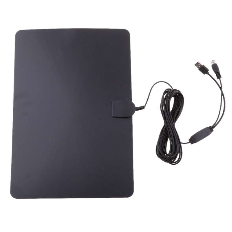 Jual Hdtv Antenna 65 Mile Range With Amplifier Signal Booster Indoor 1080p Indoor Digital Tv Hd Antenna 3m Coax Cable Usb Power Supply Online Desember 2020 Blibli
