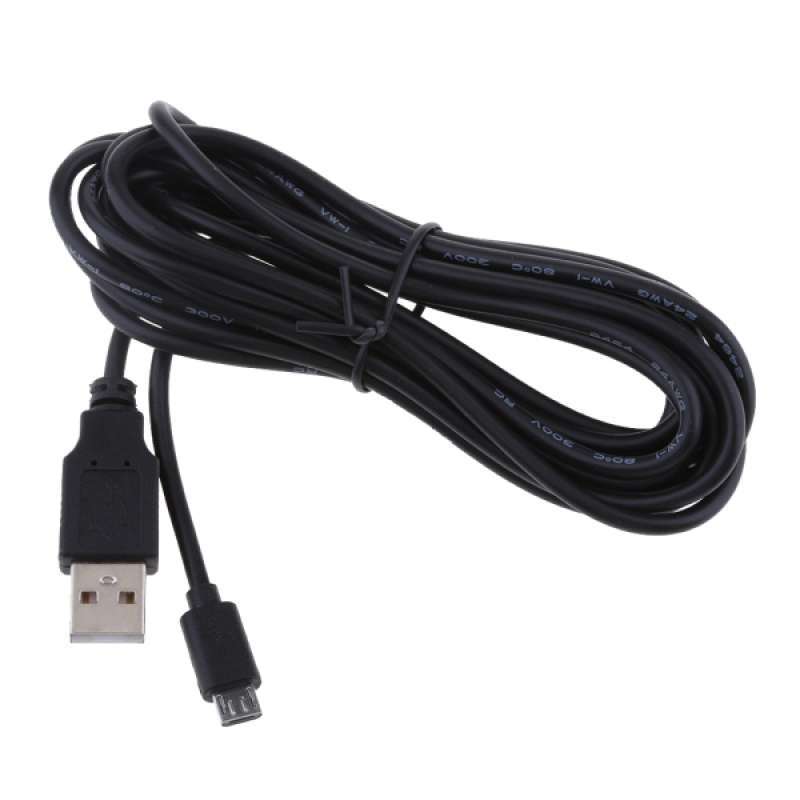 3.5 Meters Mini USB Charger Cable 5V2A 90 Degree Right Bend Head for Car Van 