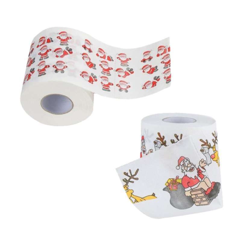 Jual 2 Roll Of Christmas Toilet Paper Santa Claus 250 Sheets Per Roll Funny Christmas Party Decoration Novelty Joke Humor Gag 10 X 10 Cm Online Oktober 2020 Blibli Com