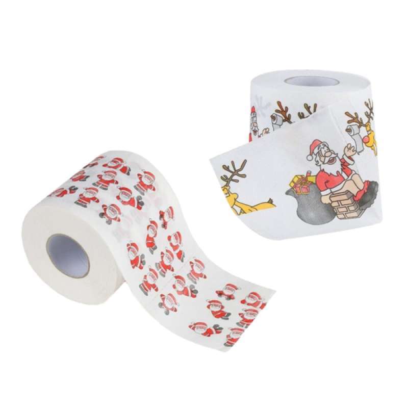 Jual 2 Roll Of Christmas Toilet Paper Santa Claus 250 Sheets Per Roll Funny Christmas Party Decoration Novelty Joke Humor Gag 10 X 10 Cm Online Oktober 2020 Blibli Com