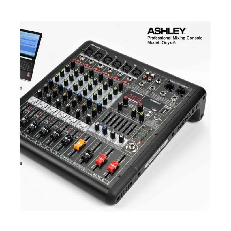 Jual Mixer Ashley 6 Channel Onyx 6 Original Terbaru November 2021 harga  murah - kualitas terjamin | Blibli