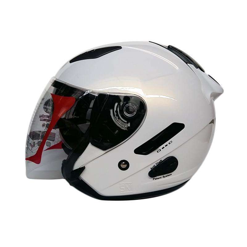 Helm Half Face Double Visor Best Sale 