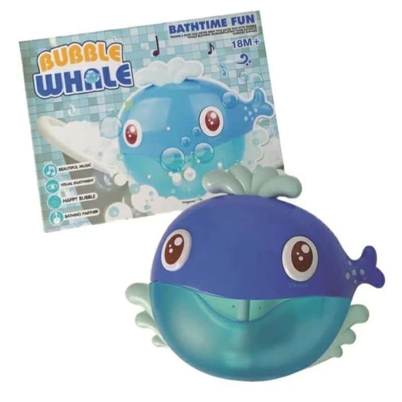 Jual Mainan Anak Mandi Whale Bubble Machine Mesin Ikan Paus Pembuat Busa Online Oktober 2020 Blibli Com