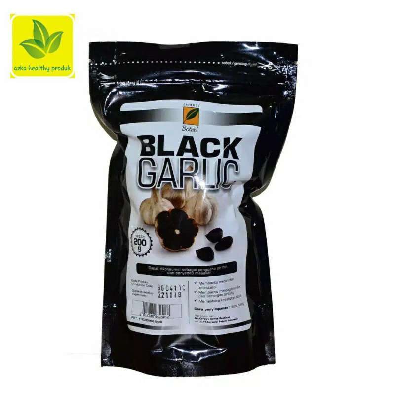 Jual Bawang Hitam Black Garlic 200g Healthy Natural Products Online Oktober 2020 Blibli Com