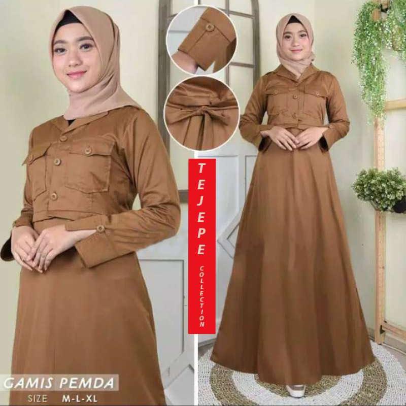 Model Baju Pemda Rok Payung