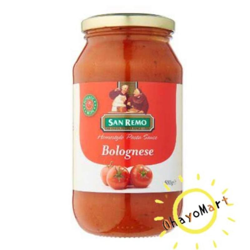 Jual San Remo Bolognese Sauce Pasta Sauce 500g Online April 2021 Blibli