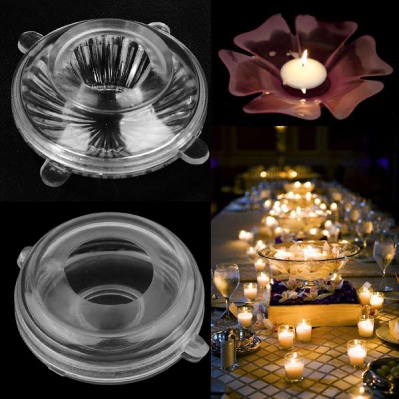 High Temperature Resistance Round Floating Candle Craft Making Mold Moulds 