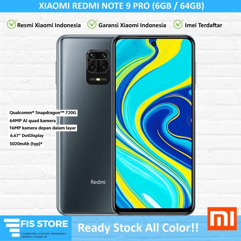 XIAOMI REDMI NOTE PRO 6GB/64GB 100% GARANSI Resmi Indonesia