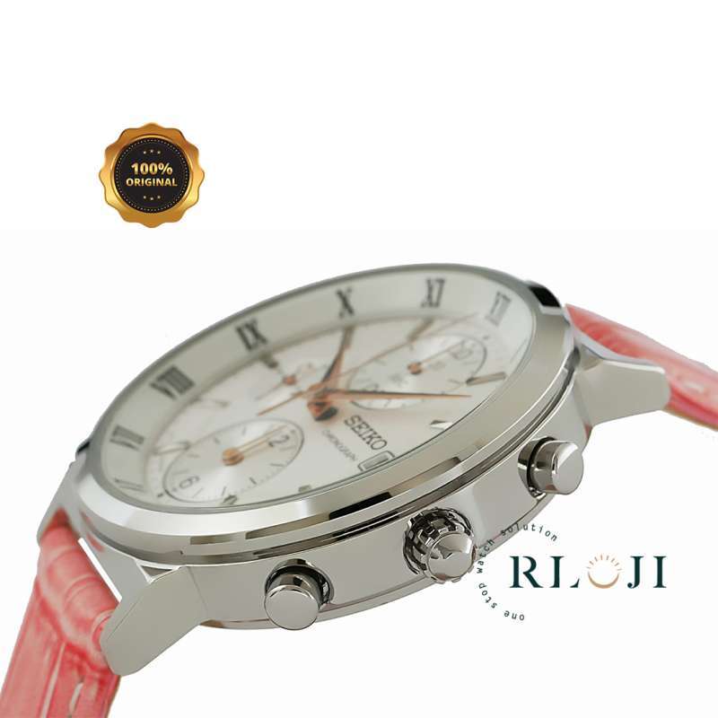 Jual SEIKO 5 Seiko5 Sports SNDV35 SNDV35P1 CHRONOGRAPH PINK