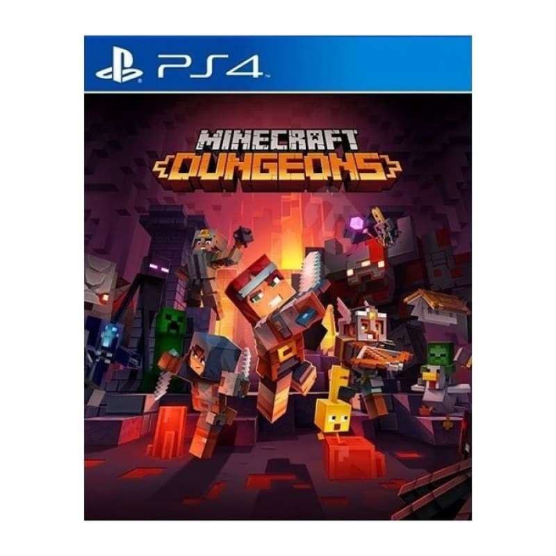 Minecraft dungeons playstation 4 store online
