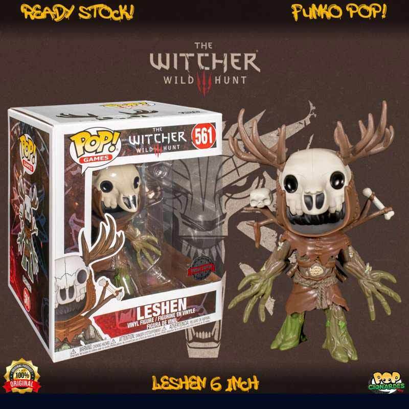 Funko Pop The Witcher Wild Hunt III LESHEN 561 EB Games W/protector for sale online 