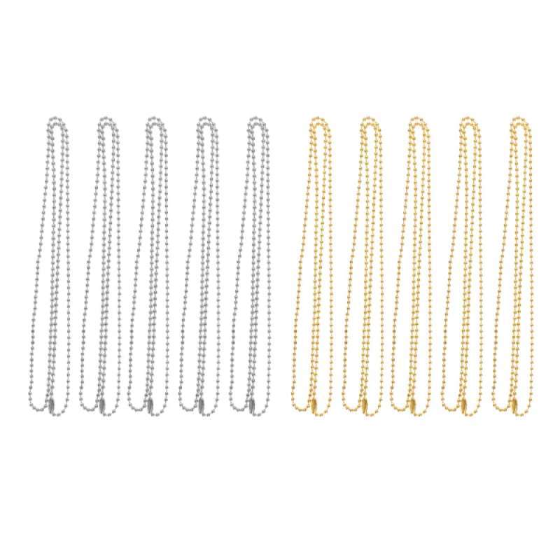 Round Ball Chain Necklace 