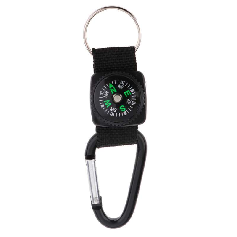 Details about   Portable Compass Climbing Walking D Carabiner Hook Buckle Clip Hook Key Ring 