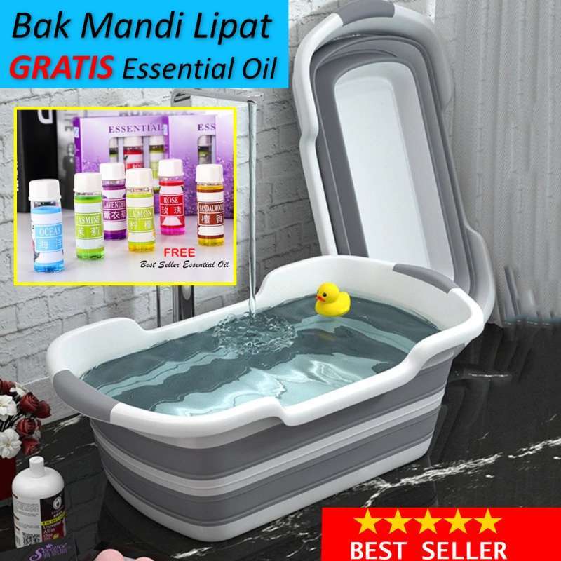 Jual Bak Mandi Lipat Bayi Foldable Bathtub Portable Kolam Baby Intime Online Februari 2021 Blibli