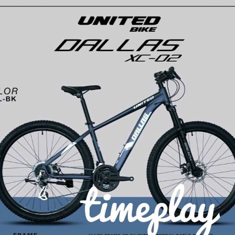 Jual Sepeda Gunung Mtb 27.5 United Mtb Dallas Xc 02 24sp Di Seller Timeplay Toko Sepeda Jaya Abadi Semarang Kota Semarang Blibli