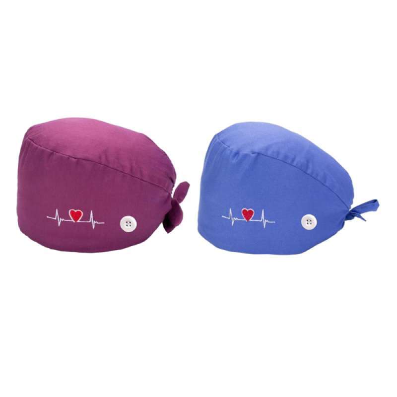 Promo OEM Cotton Printed Scrub Cap 