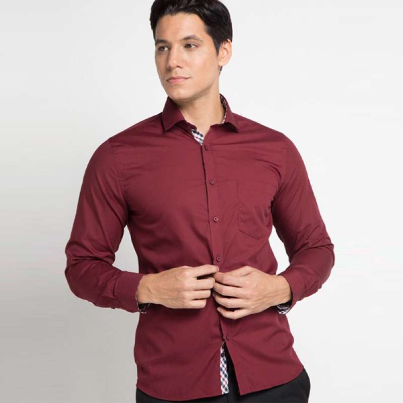 Promo EDITION MEN ESL118 MAROON Long 