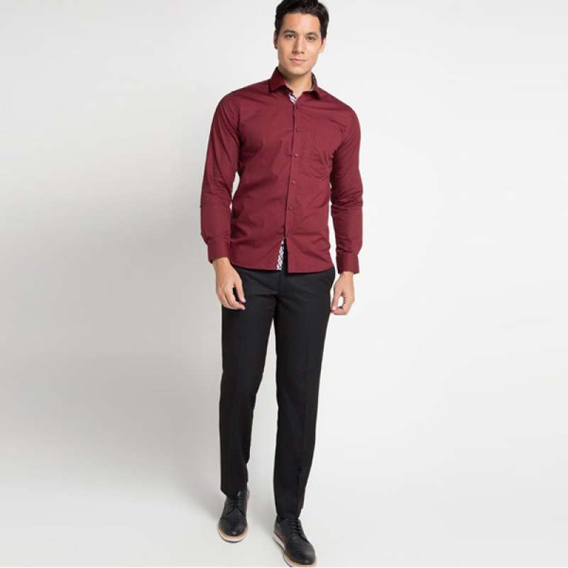 Promo EDITION MEN ESL118 MAROON Long 