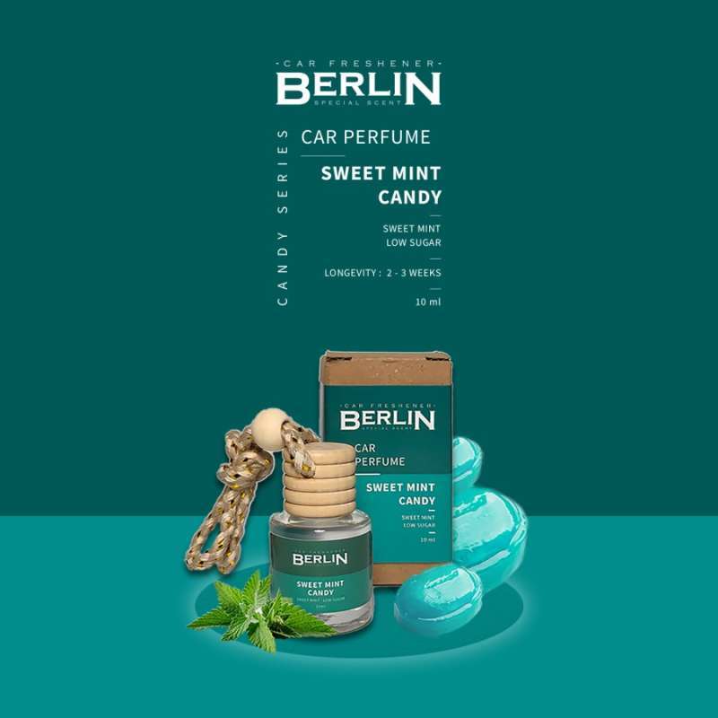 Promo Berlin Parfum Mobil Gantung Sweet Mint Candy Diskon 60% Di