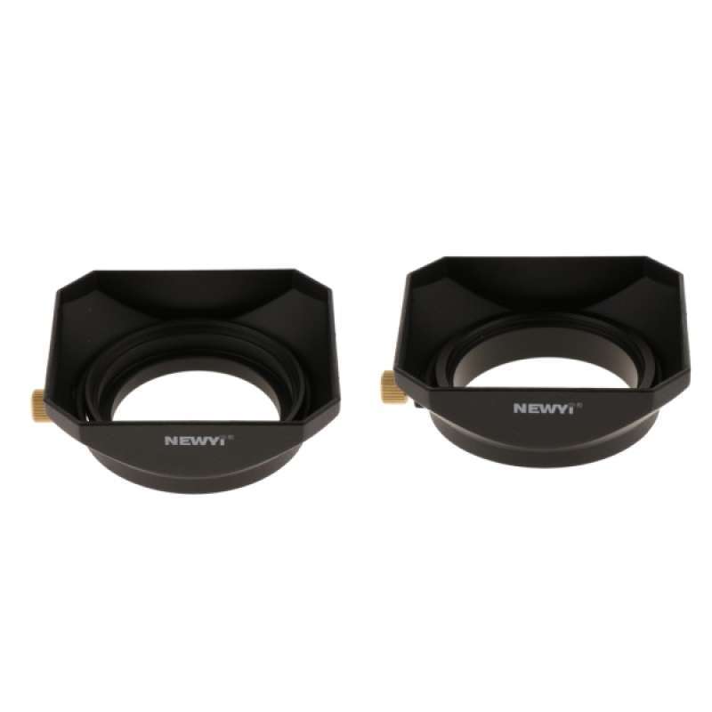 Homyl Camera Lens Protector Hood Accessory 52mm Square Shape Screw Mount Universal