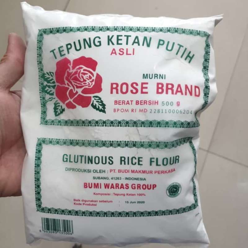 Jual Rose Brand Tepung Ketan Putih 500 Gr 20 Bks 1 Dus Murah Mei 2021 
