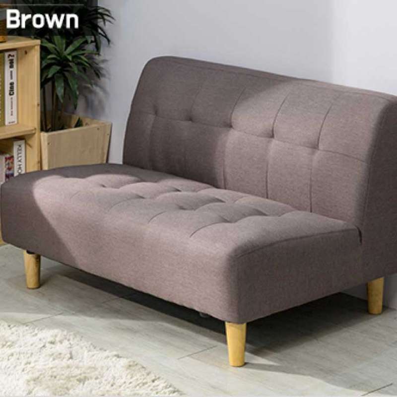 ebonia sofa pony 2 dudukan bahan fabric kain