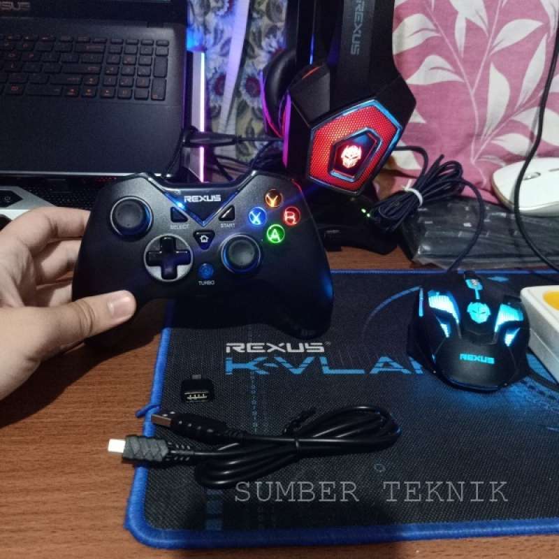 Jual Rexus Gx100 Pro Gaming Wireless Gamepad Online Desember 2020 Blibli