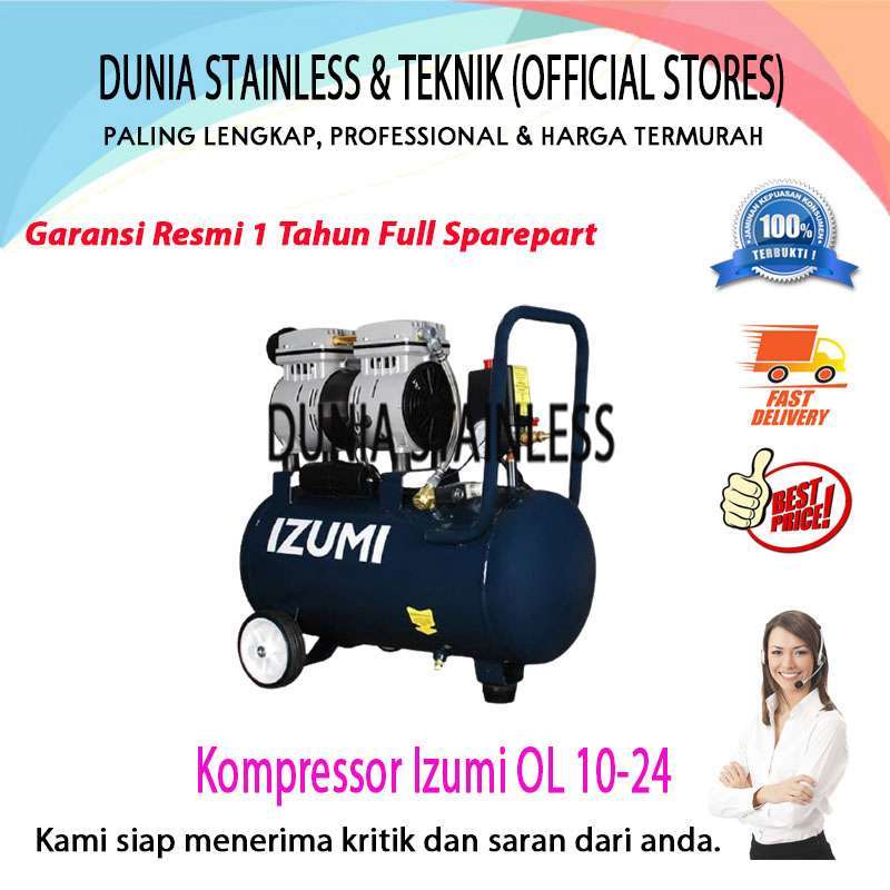 Jual Mesin Kompressor Izumi Ol 10 24 Online Januari 2021 Blibli